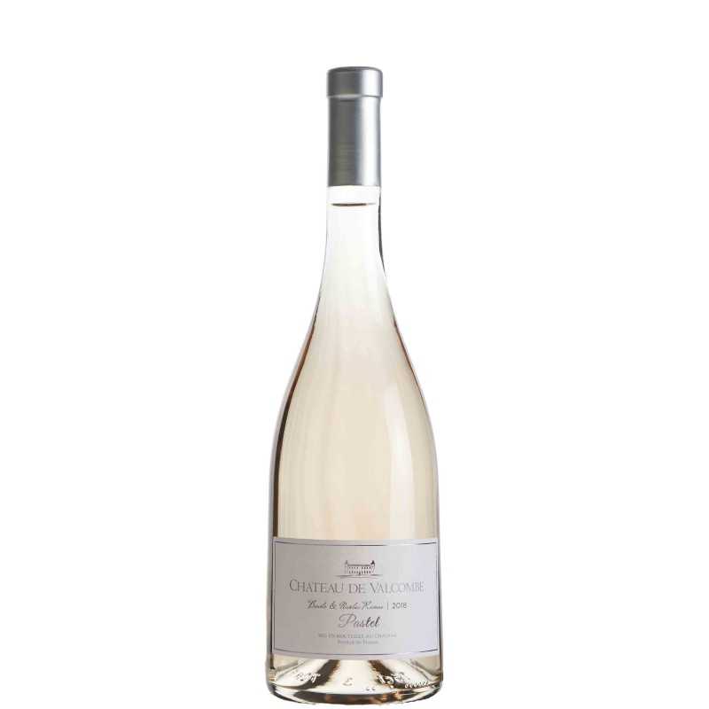 Vin rosé Pastel AOC Costières de Nîmes - Château de Valcombe