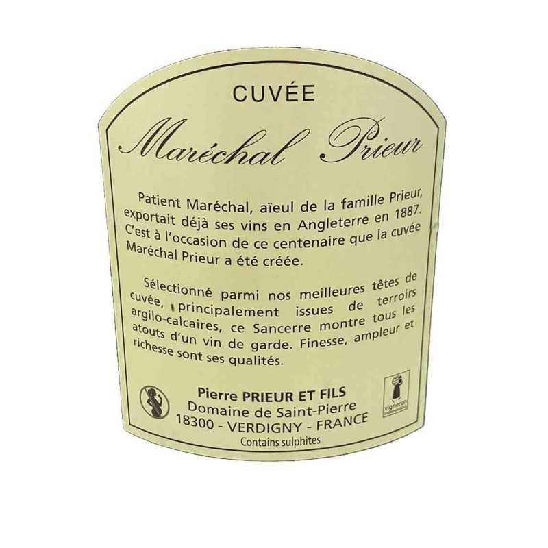 Sancerre Blanc- Cuvée Maréchal Prieur- Pierre Prieur & Fils 75cl