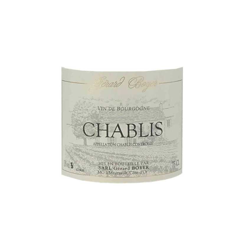 Vin blanc Bourgogne Chablis Maison Boyer75cl