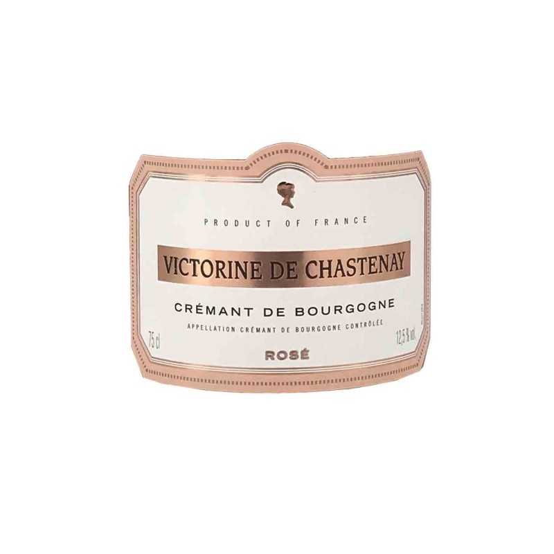 Crémant de Bourgogne Rosé Victorine de Chastenay 75cl