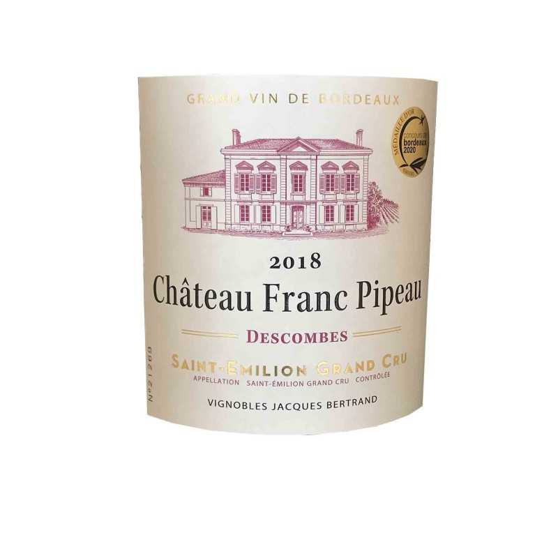 Magnum Saint-Émilion Grand Cru - Château Franc Pipeau-Caisse Bois 150cl