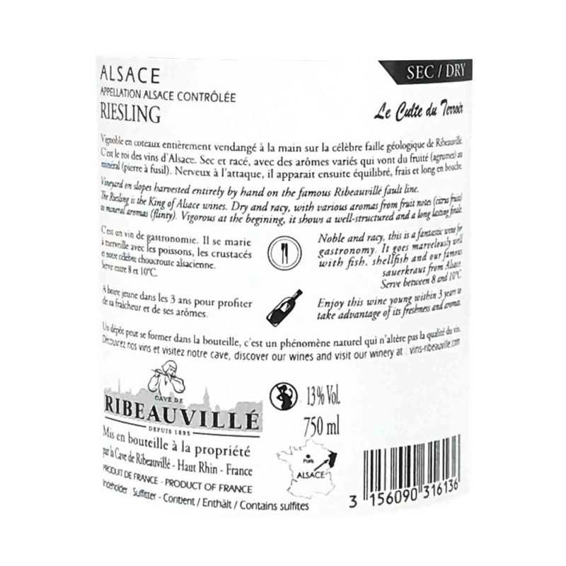 Riesling E. Traber Collection - Cave Ribeauvillé 75cl