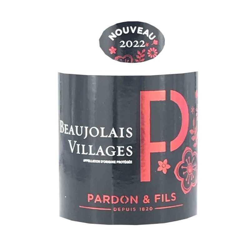 Beaujolais-Villages Nouveau 2022 - Domaine Pardon & Fils 75cl