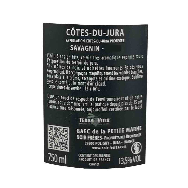 Côtes-du-Jura Savagnin - Domaine Noir Frères 75cl