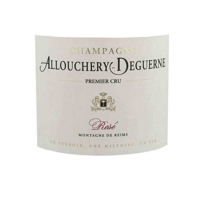 Champagne 1er Cru Rosé- Maison Allouchery-Deguerne 75cl