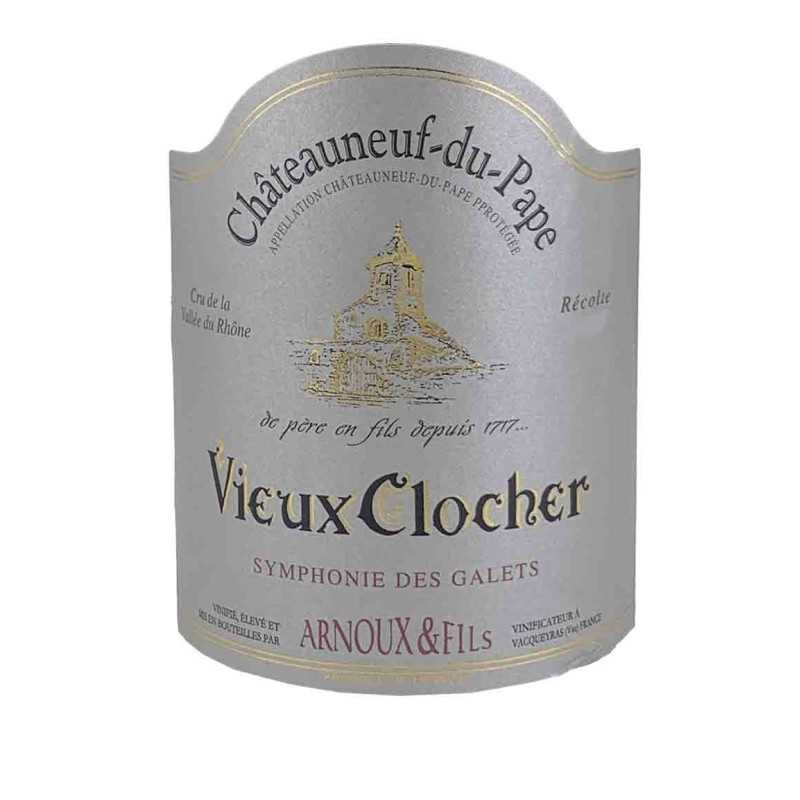 Vin Rouge-Rhône-Châteauneuf-du-Pape - Symphonie des Galets - Vieux Clocher 75cl