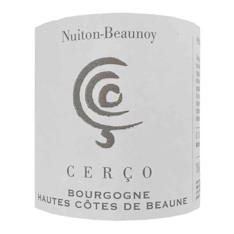 Vin rouge Bourgogne Hautes Côtes de Beaune Bio Cerço- Nuiton Beaunoy 75cl