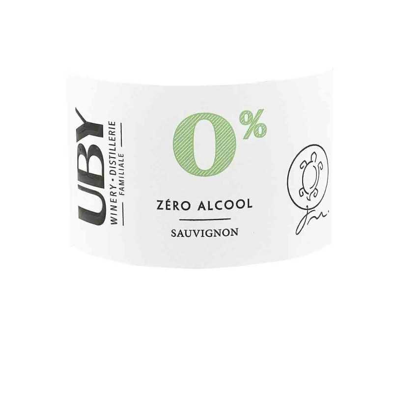 0% alcool UBY Blanc Sauvignon