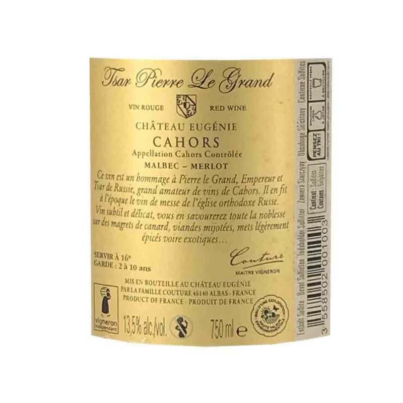 Vin Rouge Cahors - Château Eugénie Domaine Couture 75cl