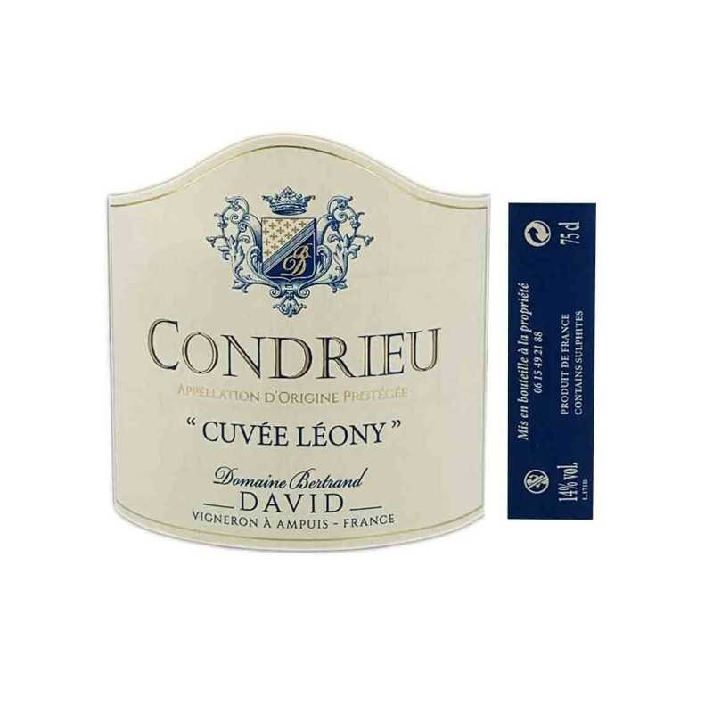 Condrieu - Cuvée Léony - Domaine Bertand David 75cl