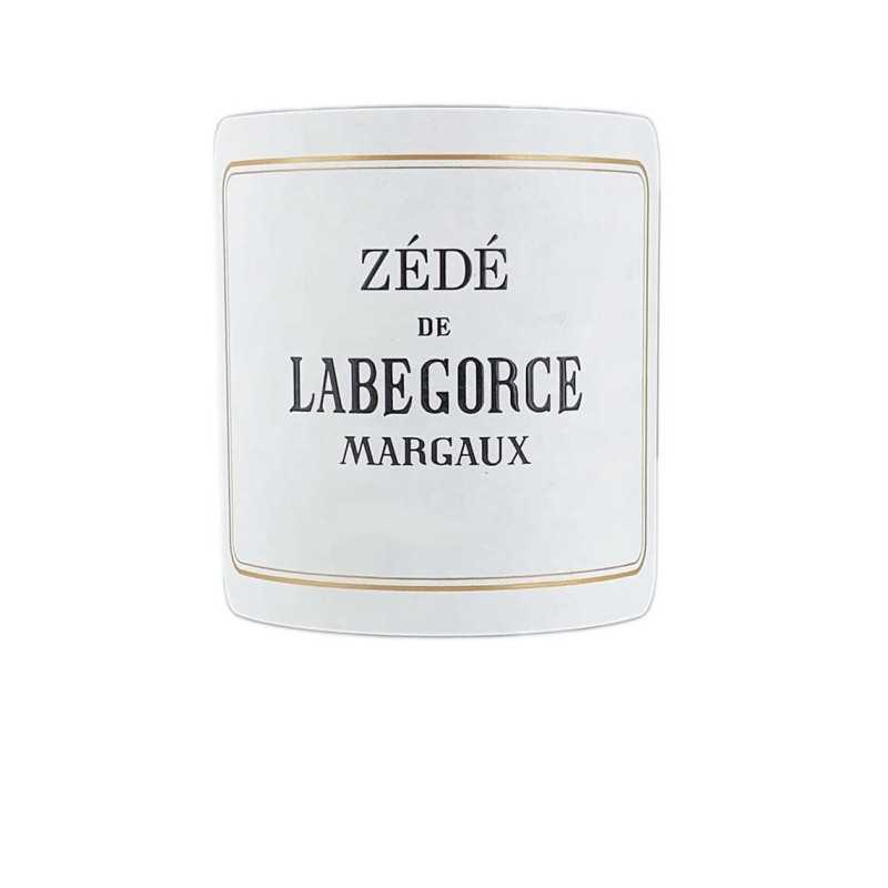 Vin Rouge Bordeaux Margaux - ZÉDÉ DE LABEGORCE75cl