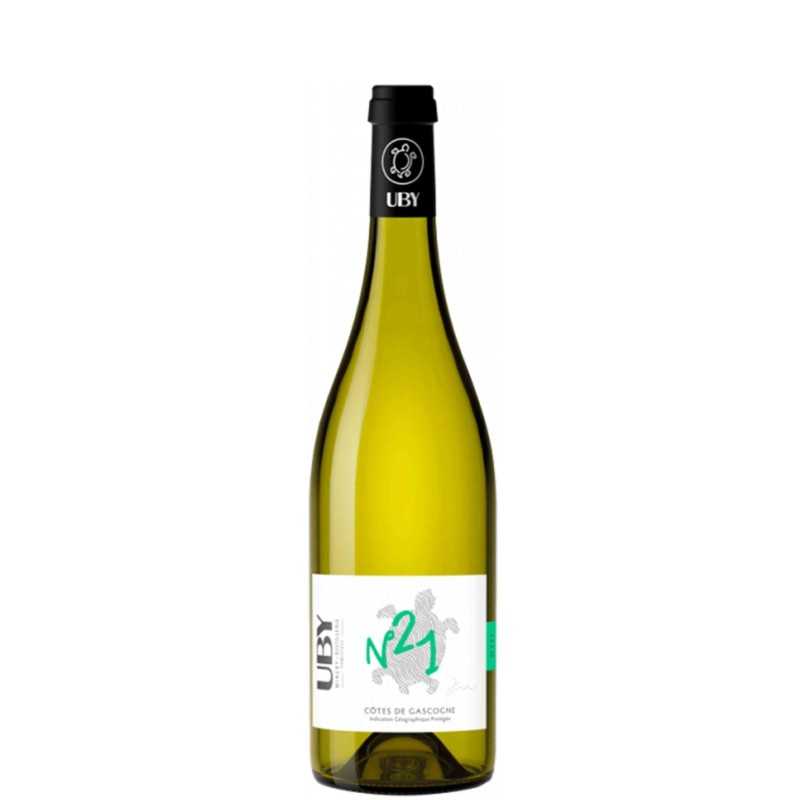 Côtes de Gascogne UBY n°21 - Vin blanc sec Uby Byo Organic 75cl