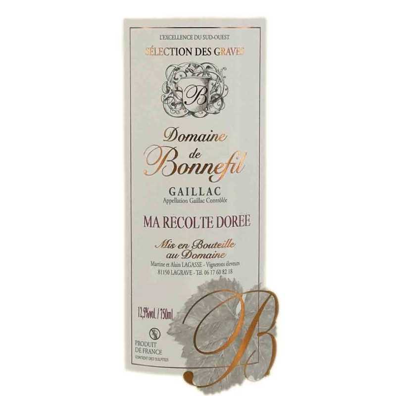 Gaillac - Ma Récolte Dorée - Domaine de Bonnefil 75cl