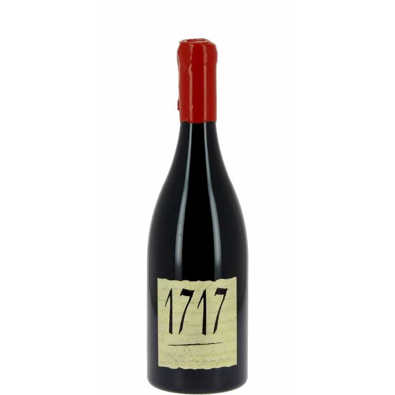 Vin Rouge-Rhône-Vacqueyras 1717 - Caisse bois Arnoux et Fils 75cl