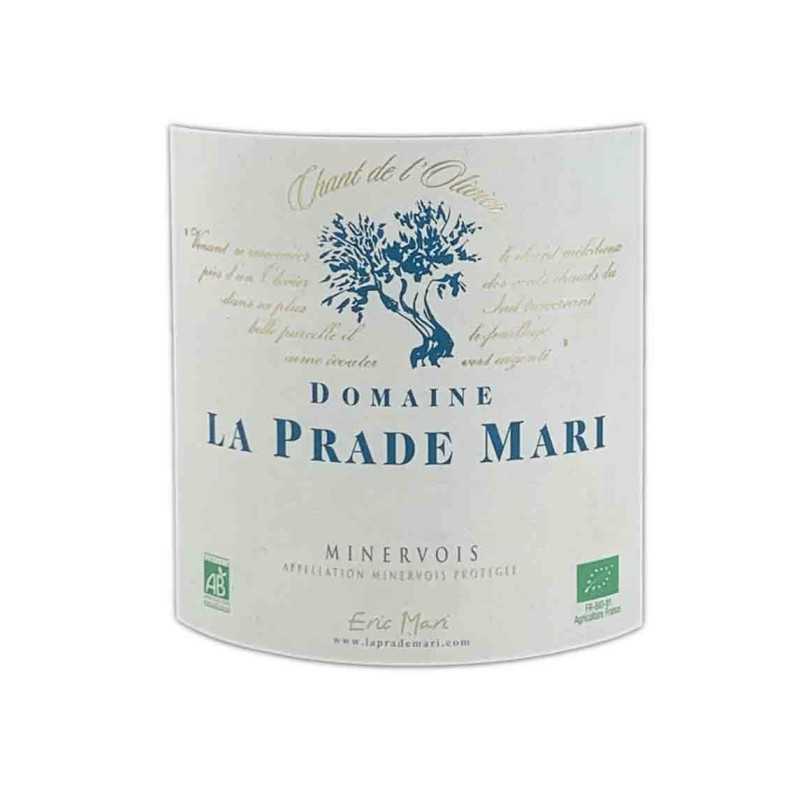 Vin rouge Bio Chant de l'Olivier - Domaine Prade Mari 75cl