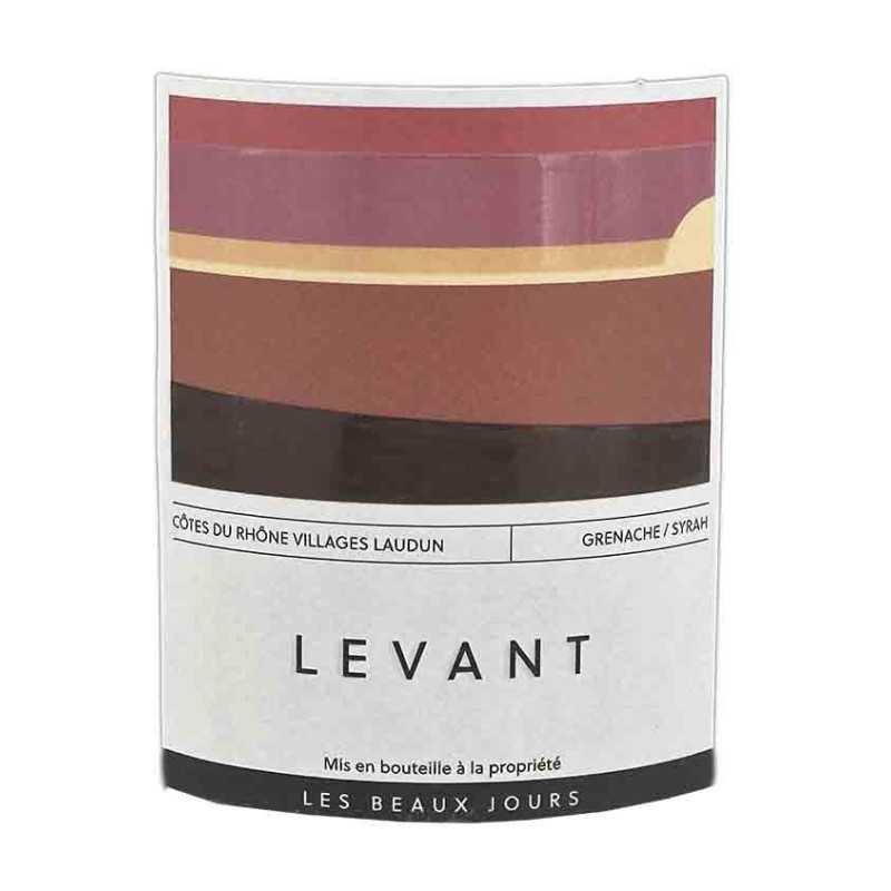 Vin rouge- Côtes-du-Rhône Villages - Laudun -Levant 75cl