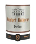 Vin Rouge Bordeaux - Médoc - Montfort Bellevue 75cl