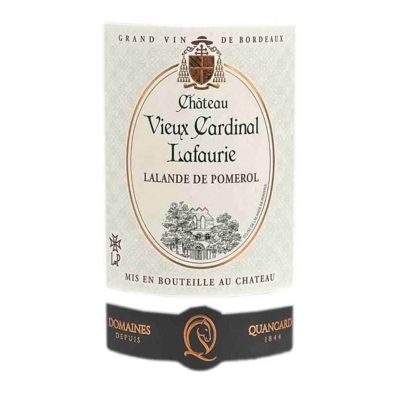 Vin Rouge Bordeaux Lalande de Pomerol - Château Vieux Cardinal Lafaurie 75cl