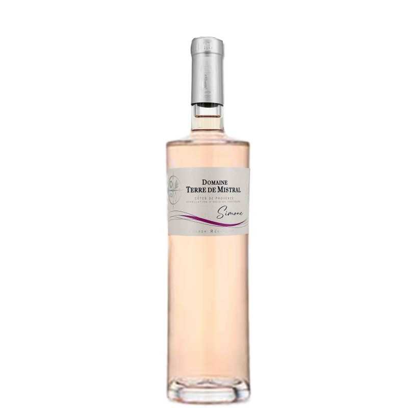Vin rosé Côtes de Provence - Simone - Domaine Terre de Mistral 75cl