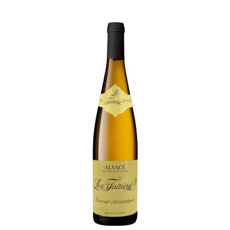 Vin blanc D'Alsace Gewurztraminer - Les Faîtières 75cl