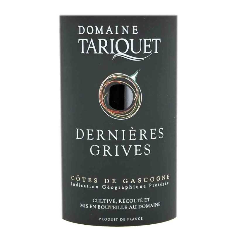 Vin blanc Côtes de Gascogne - Dernières Grives - Domaine Tariquet 75cl