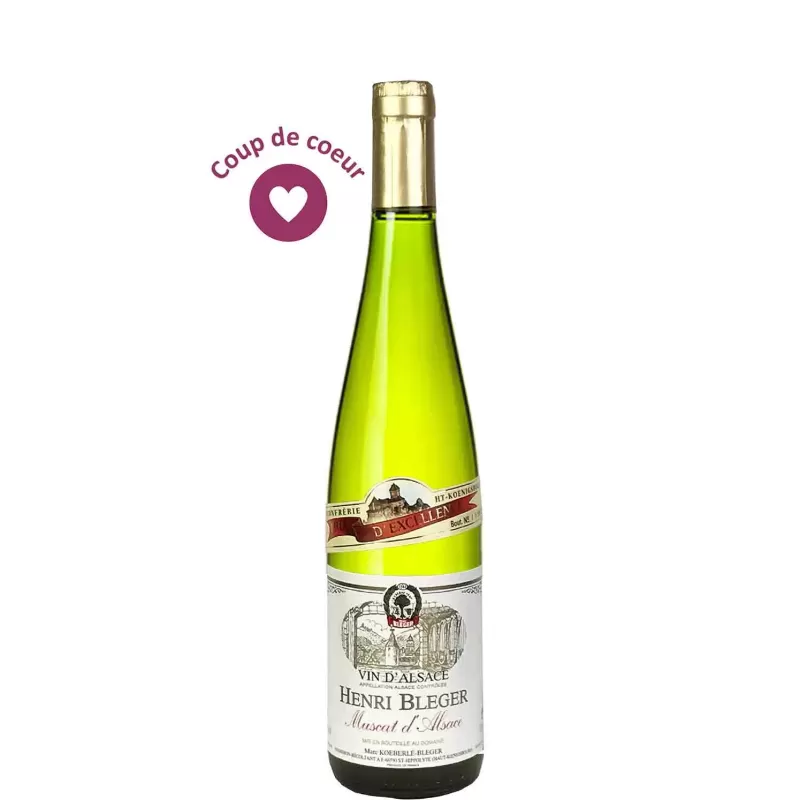 Vin D'Alsace Muscat Koeberlé-Bléger 75cl