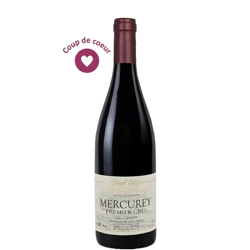 Vin Rouge Bourgogne Mercurey 1er Cru - Maison Boyer 75cl