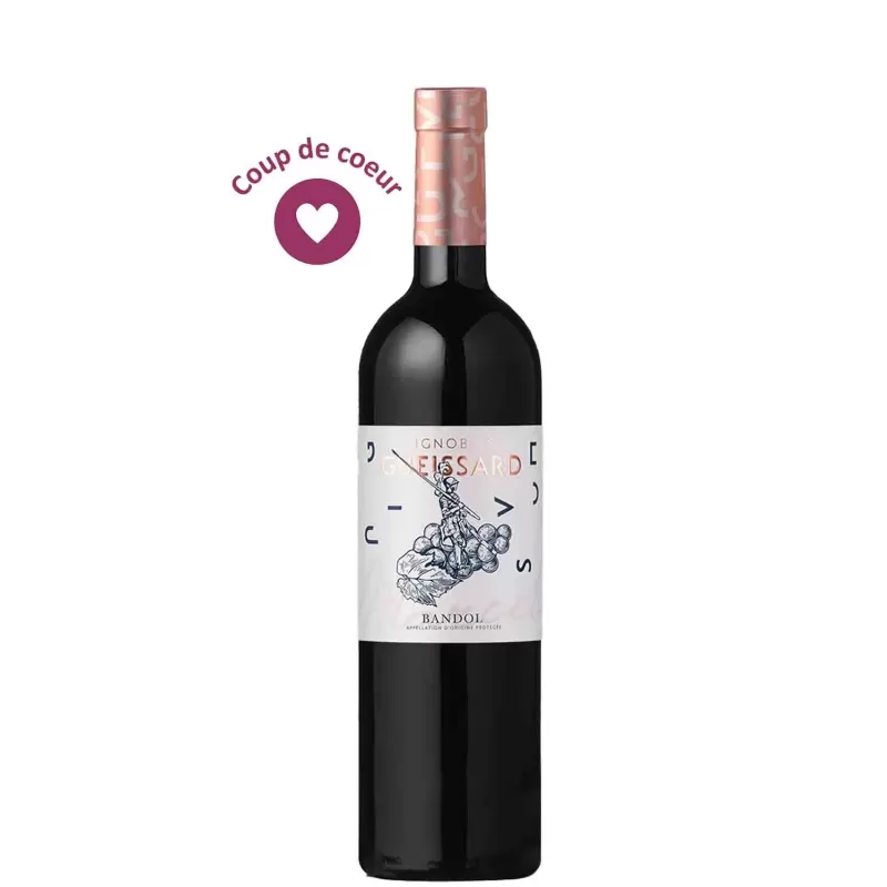 Vin Bandol rouge - Cuvée Marcel - Vignobles Gueissard 75 cl