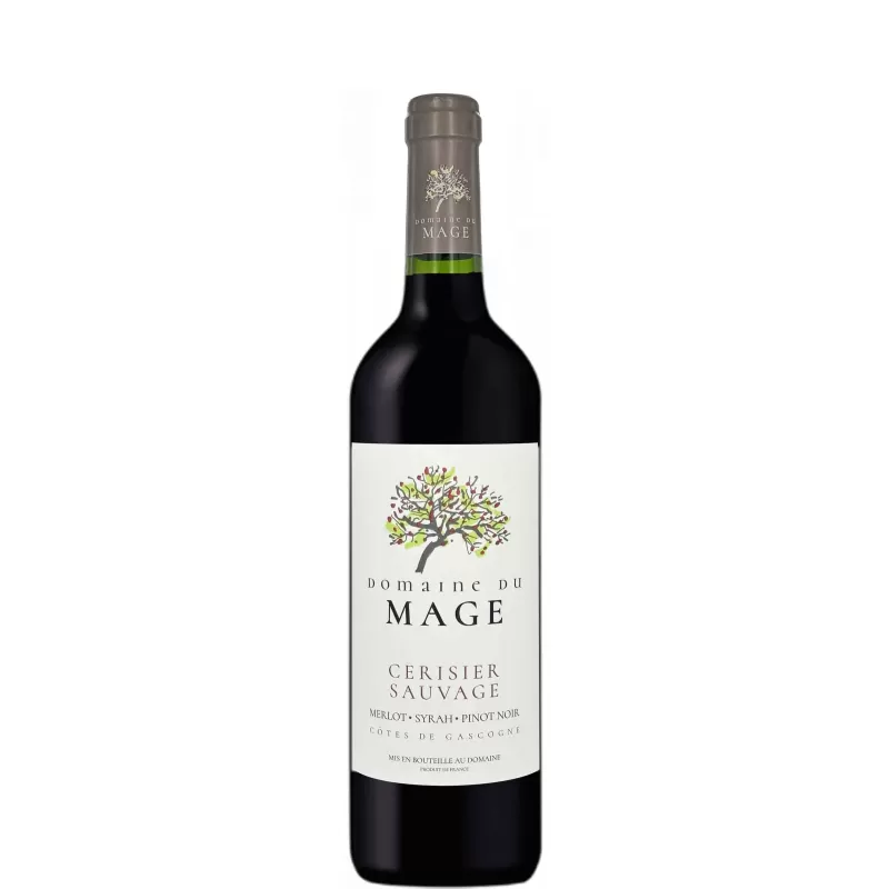 Côtes de Gascogne rouge-Cerisier Sauvage-Domaine du Mage