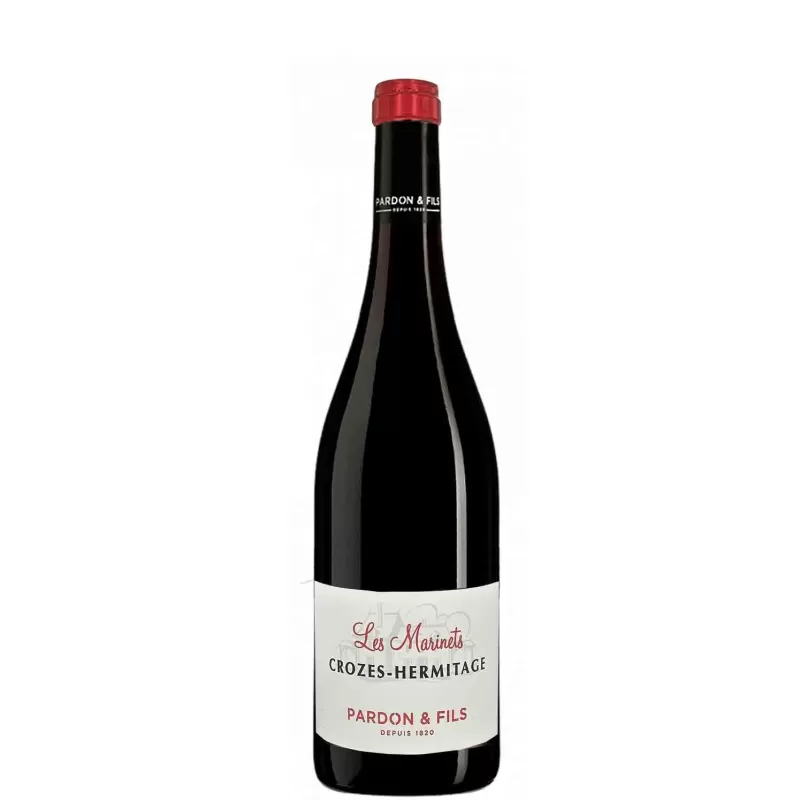 Vin rouge Rhône Crozes-Hermitage- Cuvée Les Marinets- Pardon et Fils 75cl
