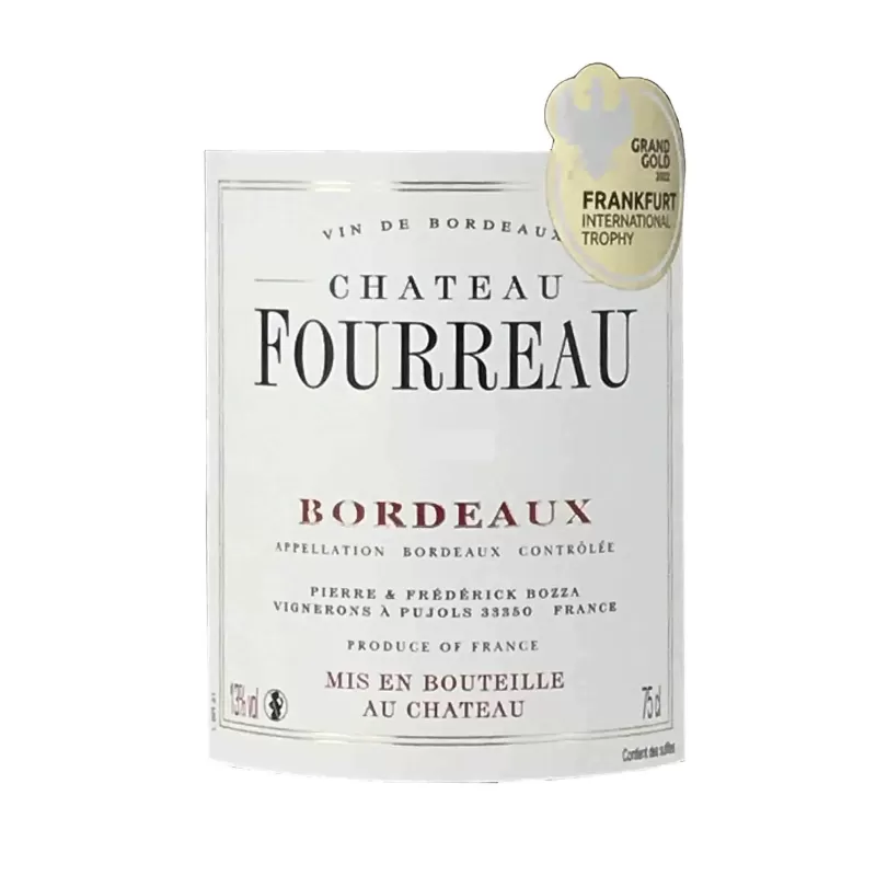 Ce Bordeaux Château Fourreau vous offre une qualité-prix imbattable !