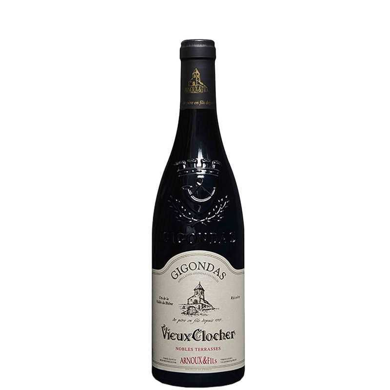 Vin Rouge-Rhône-Gigondas - Nobles Terrasses - Vieux Clocher 75cl-Arnoux