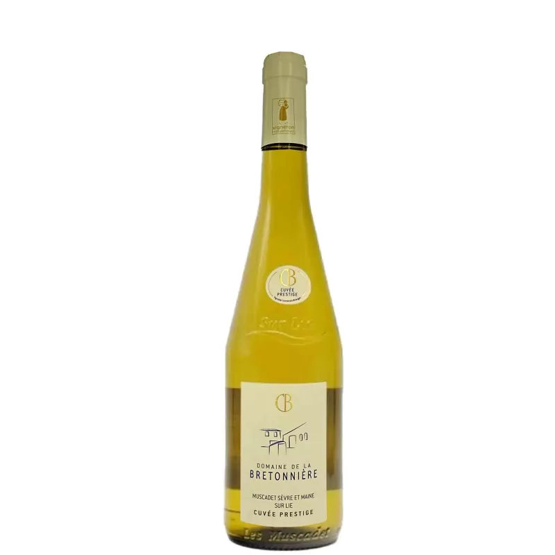 Muscadet Sèvre et Maine sur Lie  (AOC)- Cuvée Prestige - Domaine de la Bretonnière 75cl