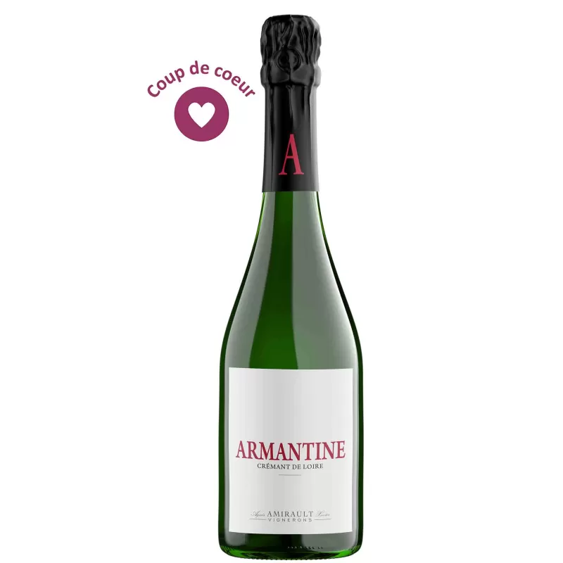 Crémant de Loire Brut - Armantine - Agnès et Xavier Amirault