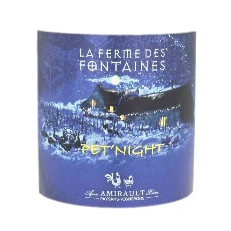 A prix mini, ce Petillant Naturel de la Loire : Pet Night de Amirault