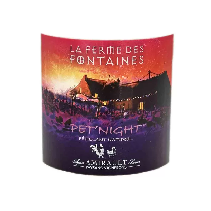 A prix mini, ce Petillant Naturel rosé de la Loire : Pet Night de Amirault