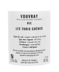 Vouvray blanc sec du Domaine Serer Cuvée les 3 Chênes au meilleur prix