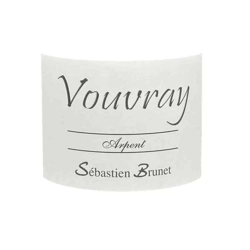 Vouvray blanc sec Arpent de Sébastien Brunet au meilleur prix.