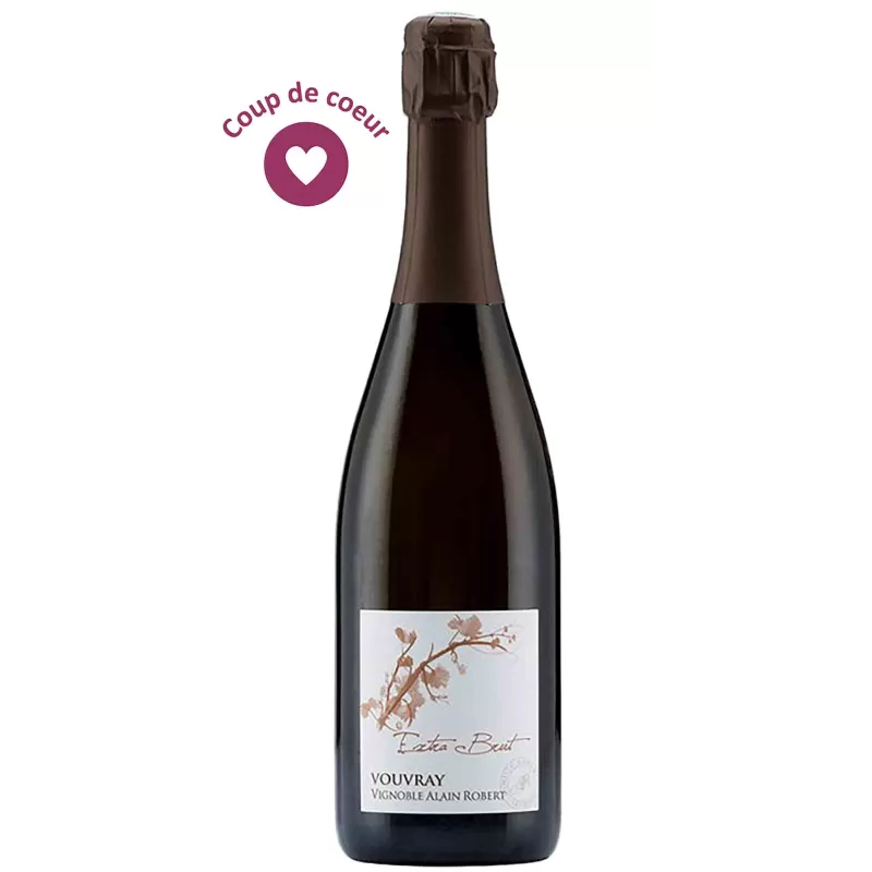 Vouvray Extra Brut Méthode Traditionnelle Alain Robert à prix mini