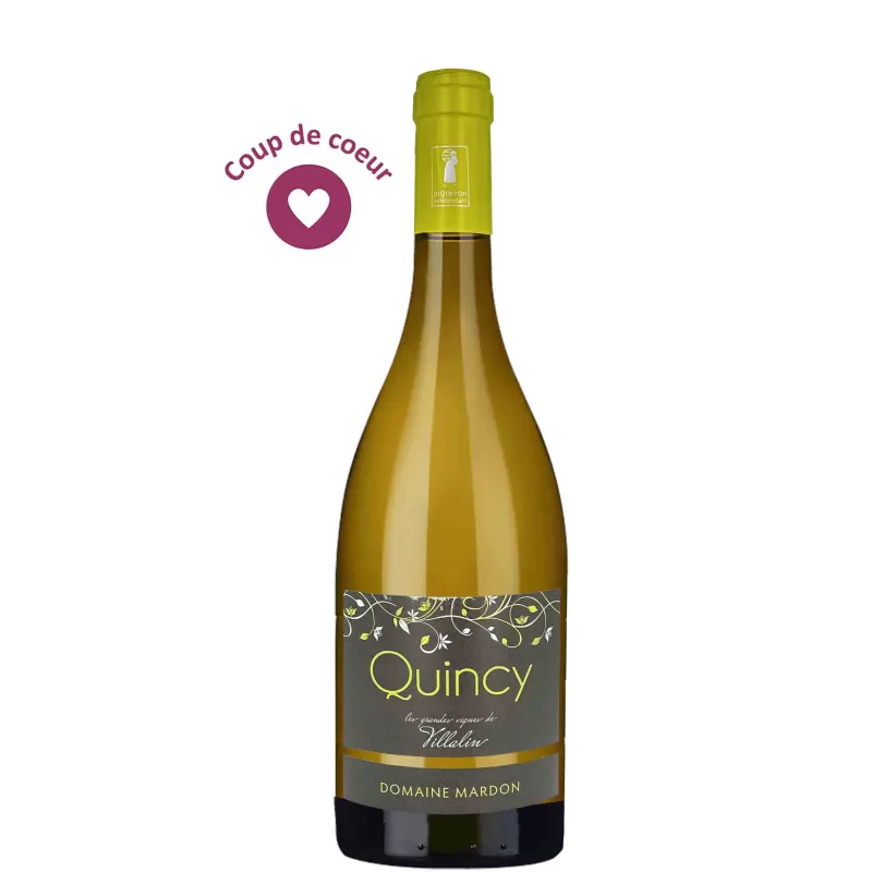 Quincy Blanc Bio - Les Grandes Vignes de Villalin - Domaine Mardon