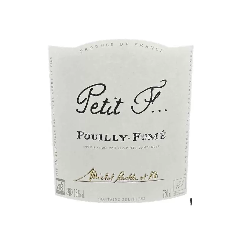 Pouilly Fumé cuvée Petit F. de Michel Redde et Fils livré chez vous