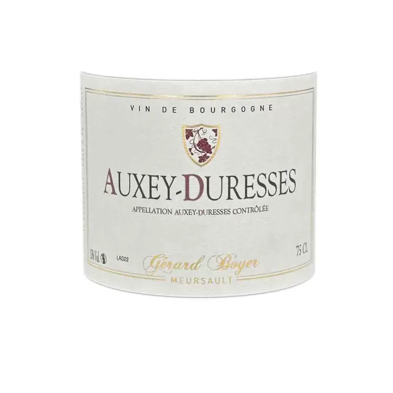 Vin rouge Auxey-Duresses de Gérard Boyer au meilleur prix.