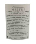 Châteauneuf-du-Pape blanc - Christophe Mestre 75cl