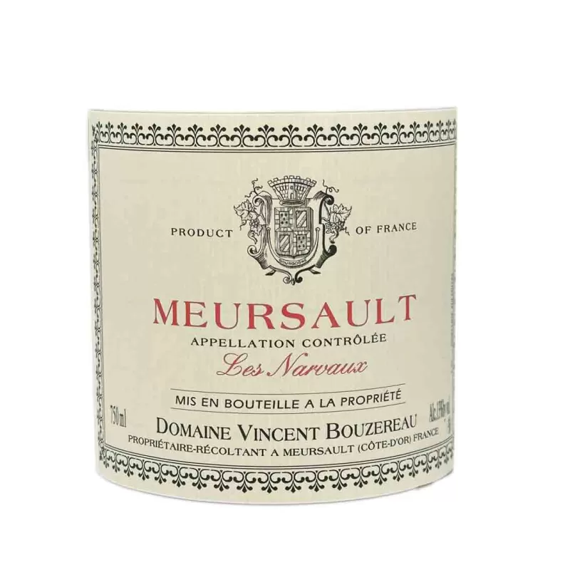 Meursault Les Narvaux Vincent Bouzereau abordable et qualitatif !