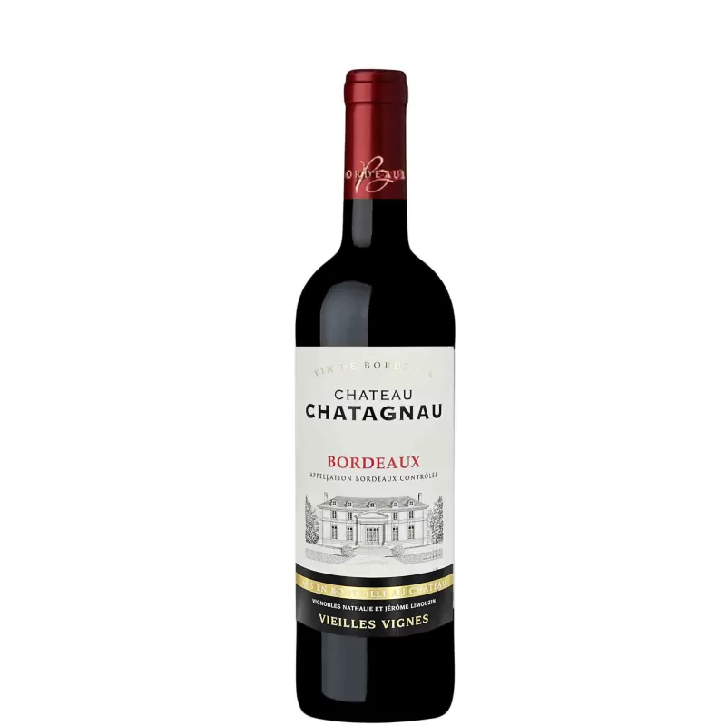 Vin rouge Bordeaux - Château Chatagnau 75cl