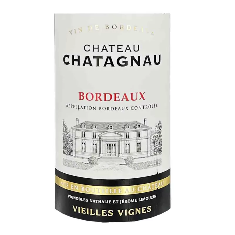 Un vin de Bordeaux Château Chatagnau sélectionné par 1envie1vin !