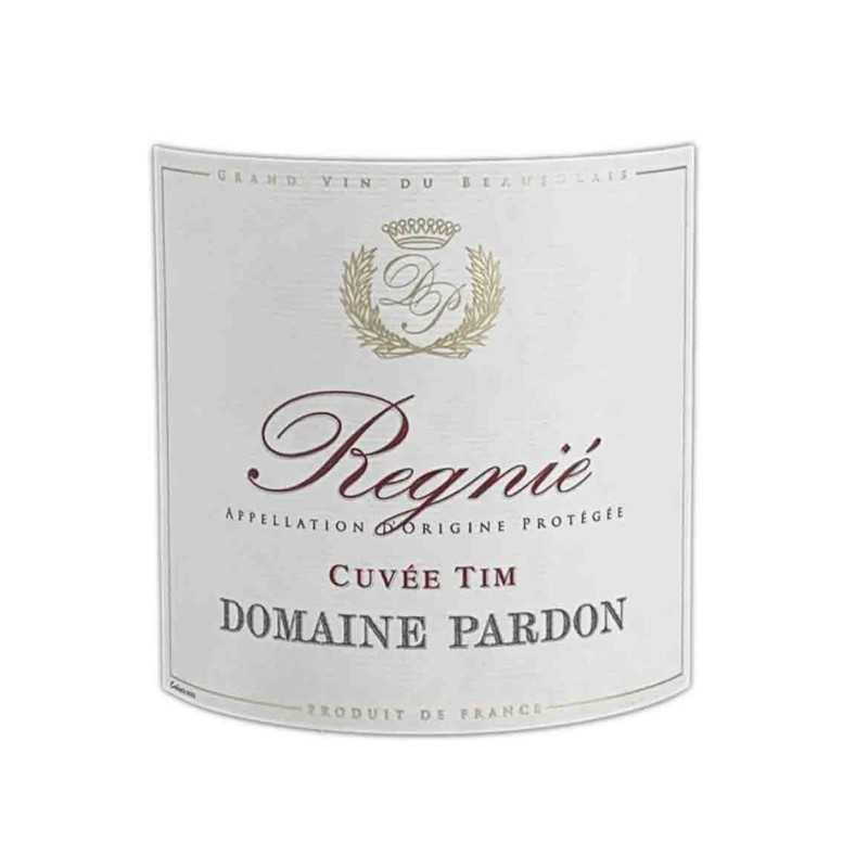 Vin rouge Beaujolais Régnié-Cuvée Tim- Pardon et Fils 75cl