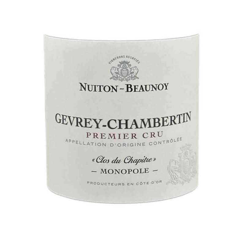 Gevrey Chambertin Premier cru - Clos du Chapitre- Monopole - Nuiton Beaunoy 75cl