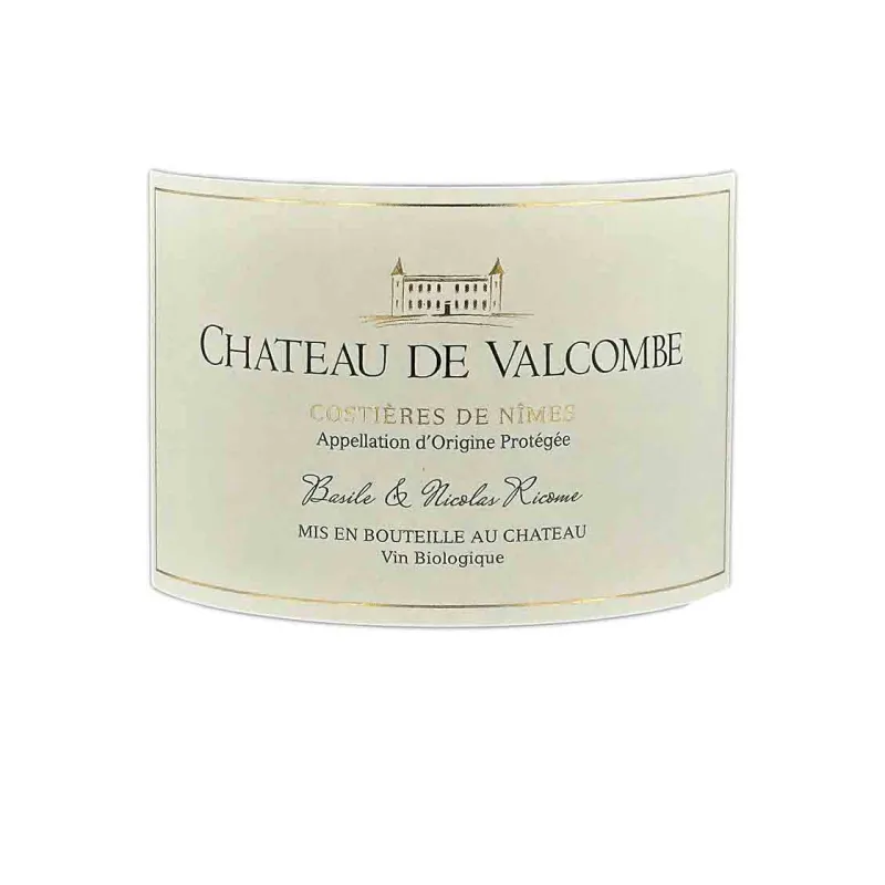 Ce Costières de Nîmes rouge du Château de Valcombe au meilleur prix !