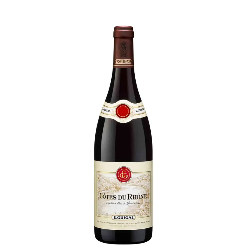 Vin rouge Rhône -Côtes-du-Rhône - E.Guigal